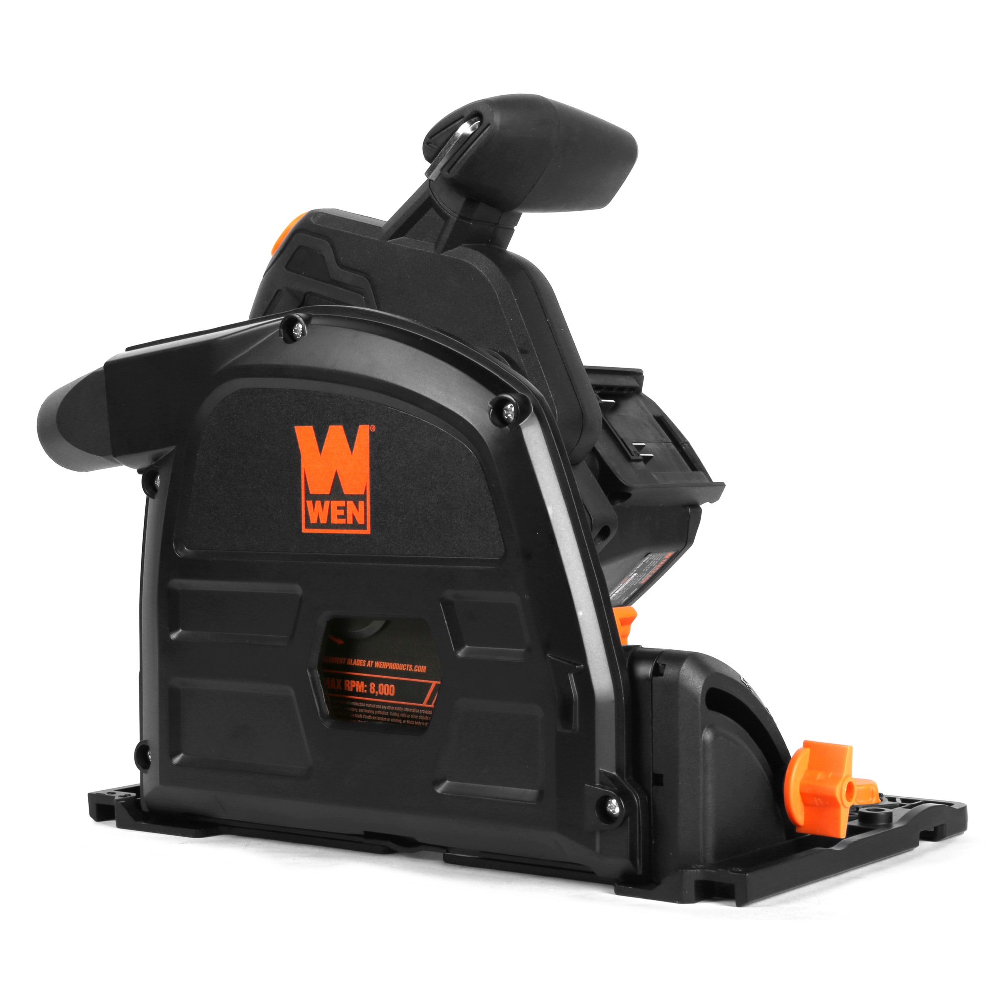 WEN 20V Max Cordless Brushless Track Saw - 6.5in. Blade, Variable Speed, Model# 20691BT
